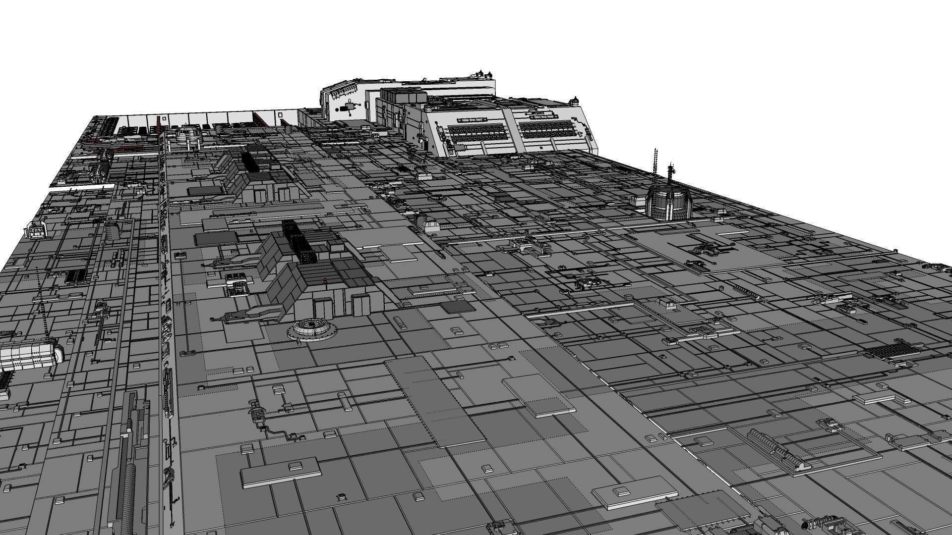 Sci-Fi architecture Elements collection 10 3D model_50