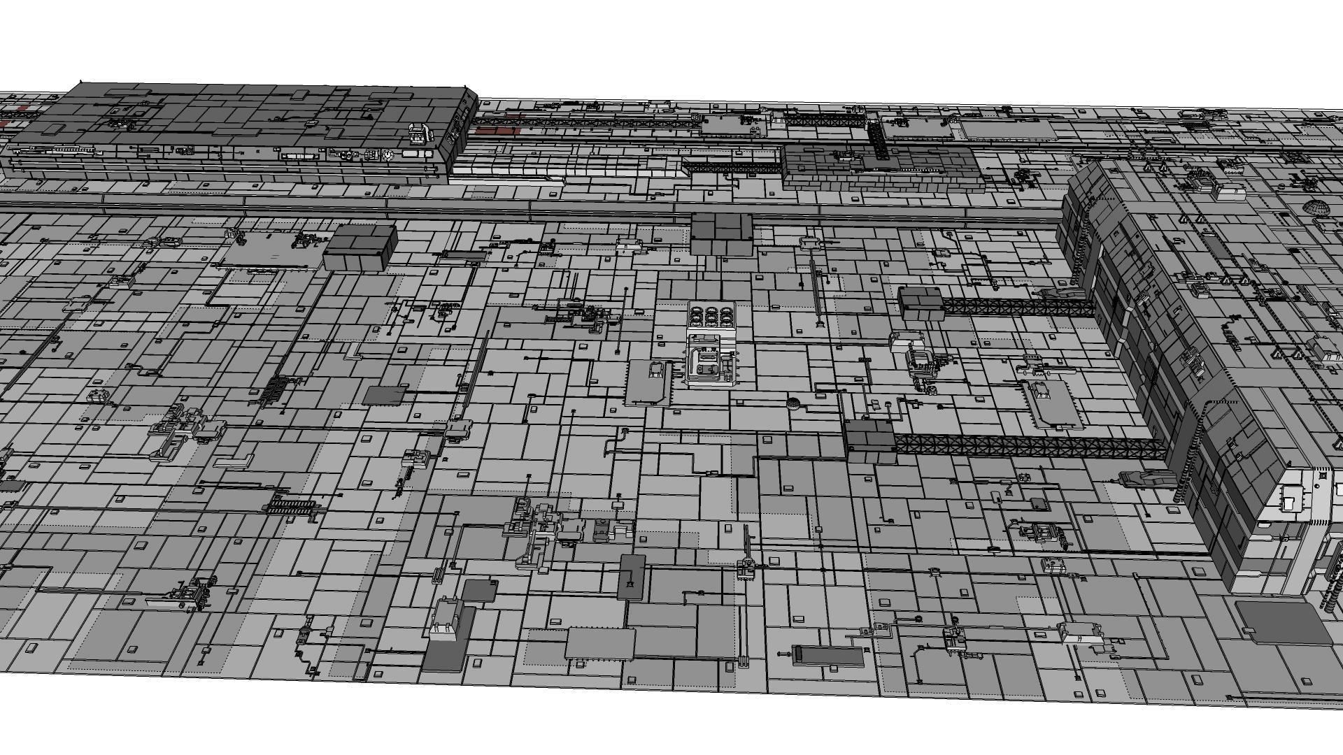 Sci-Fi architecture Elements collection 10 3D model_53