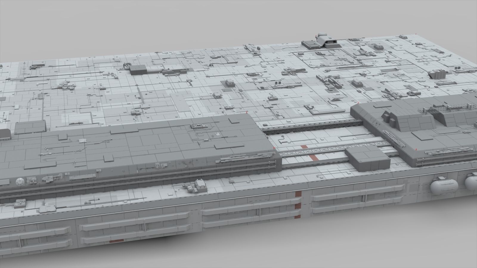 Sci-Fi architecture Elements collection 10 3D model_39