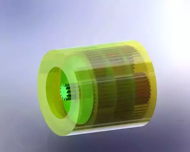 planetary gearbox mini version  3D print model