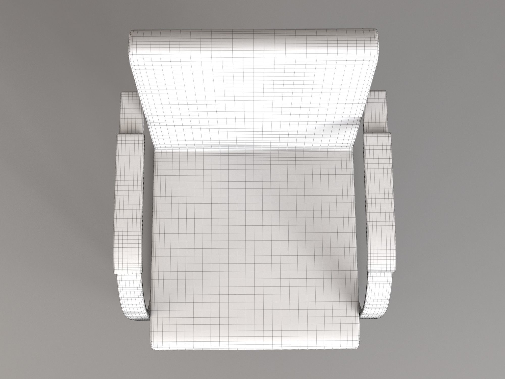 Armchair modern chair 3D model_7