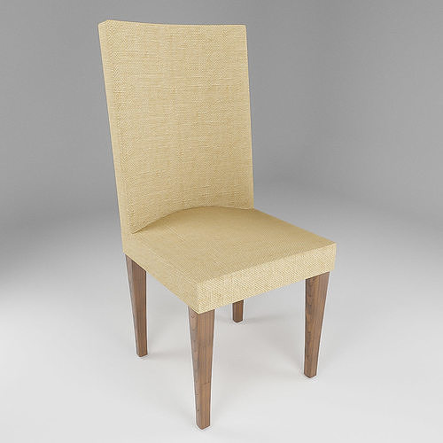 Textile chair Free 3D model