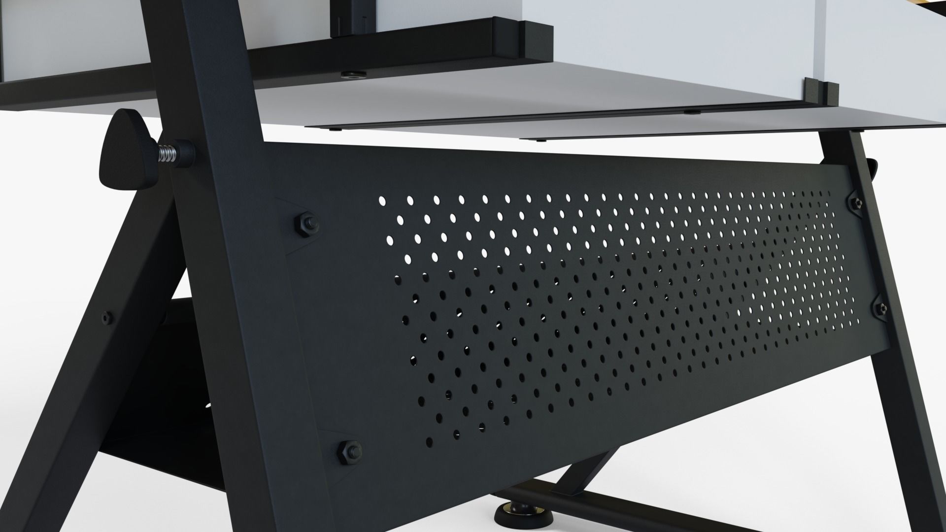 Drafting Desk 3D model_8