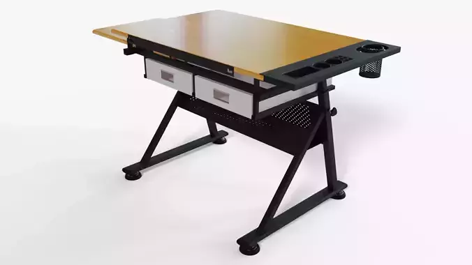Drafting Desk 3D model