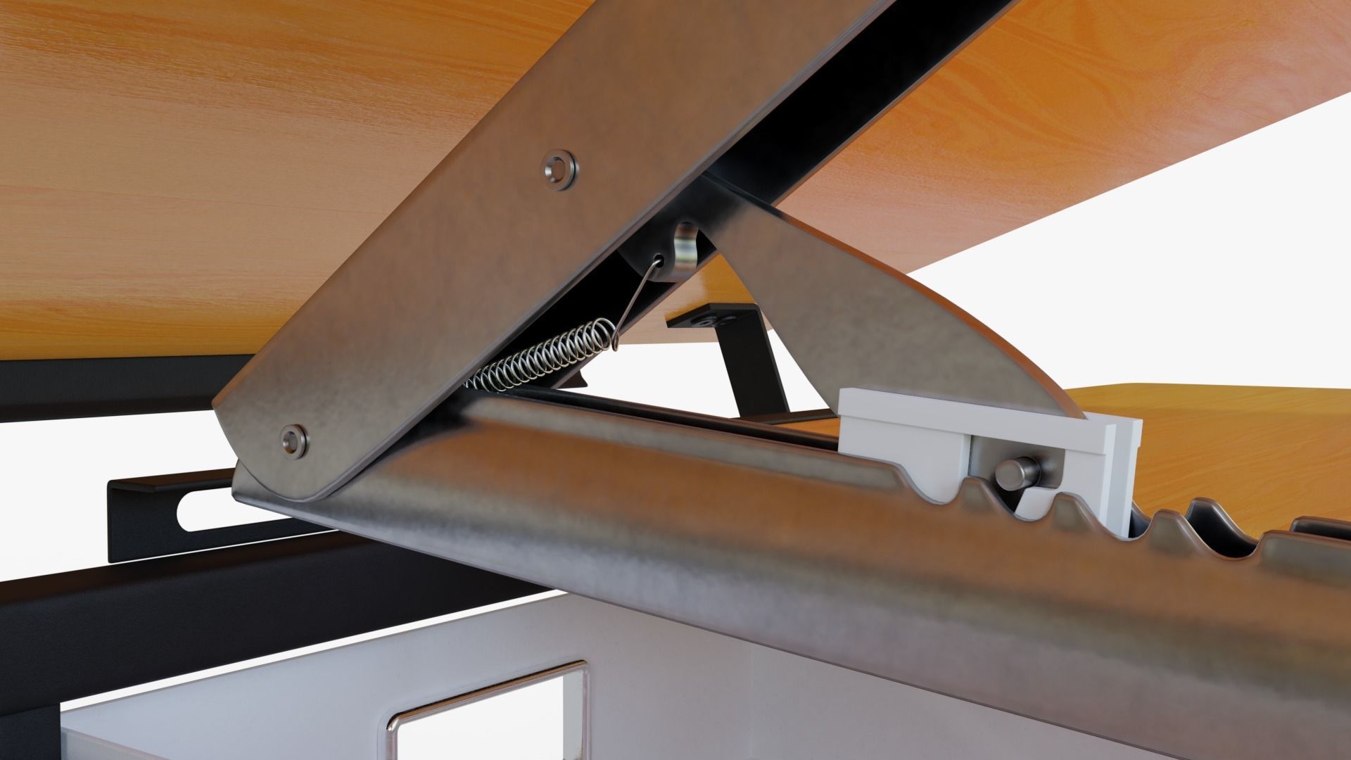 Drafting Desk 3D model_12