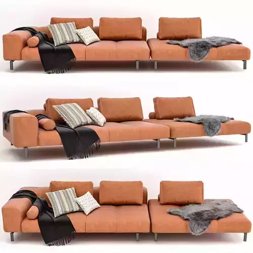 Boconcept Amsterdam with footstool