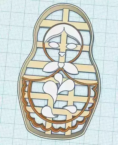 Mamushka Cookie Cutter Set