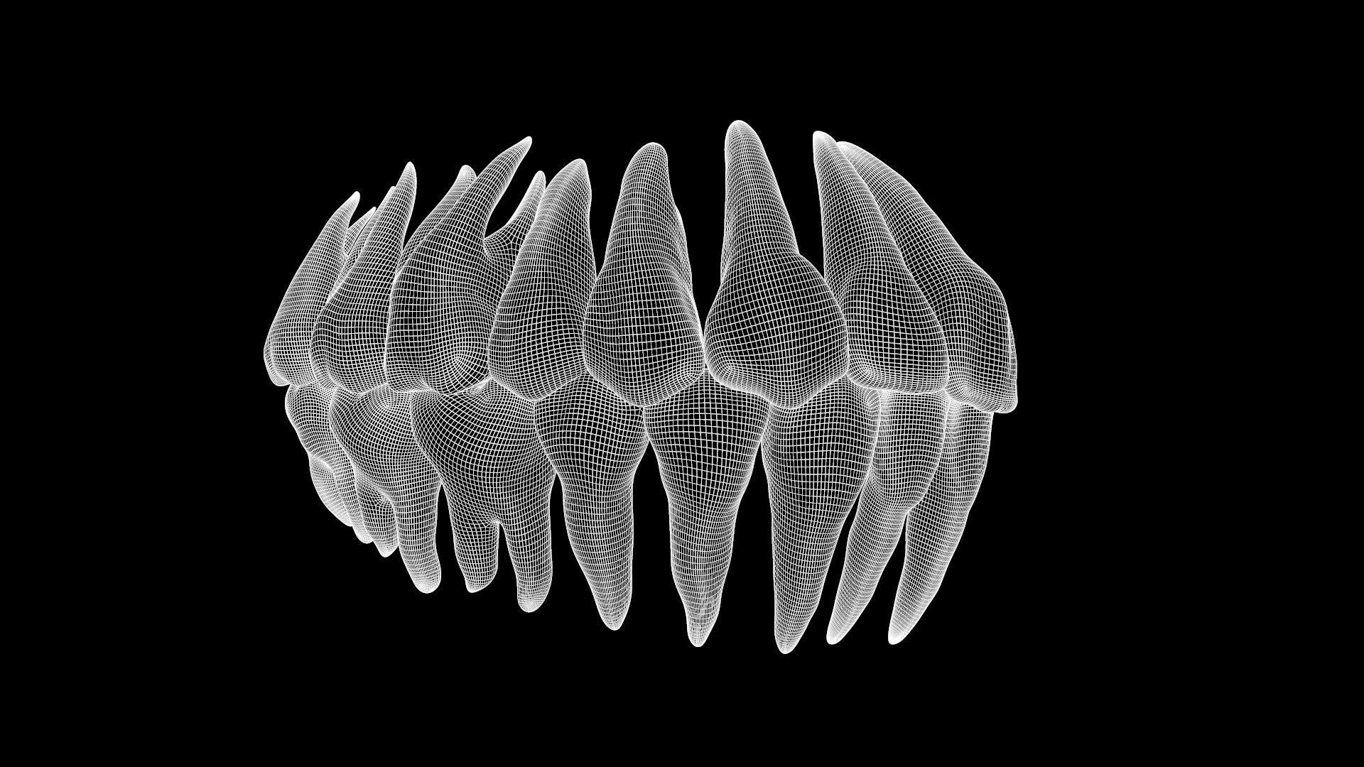 Teeth Pack Low-poly 3D model_17