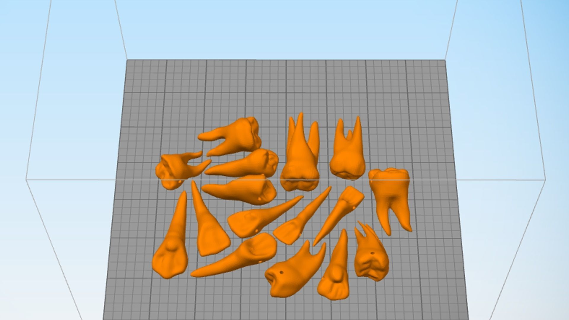 Teeth Pack Low-poly 3D model_19