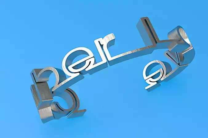 cyber love bracelet 3D print model