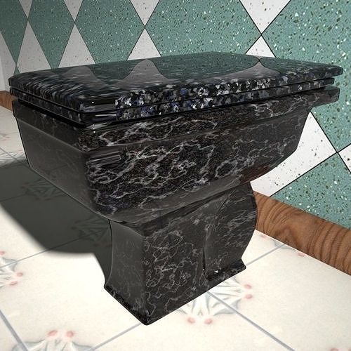 Totem WC VRay 3D model