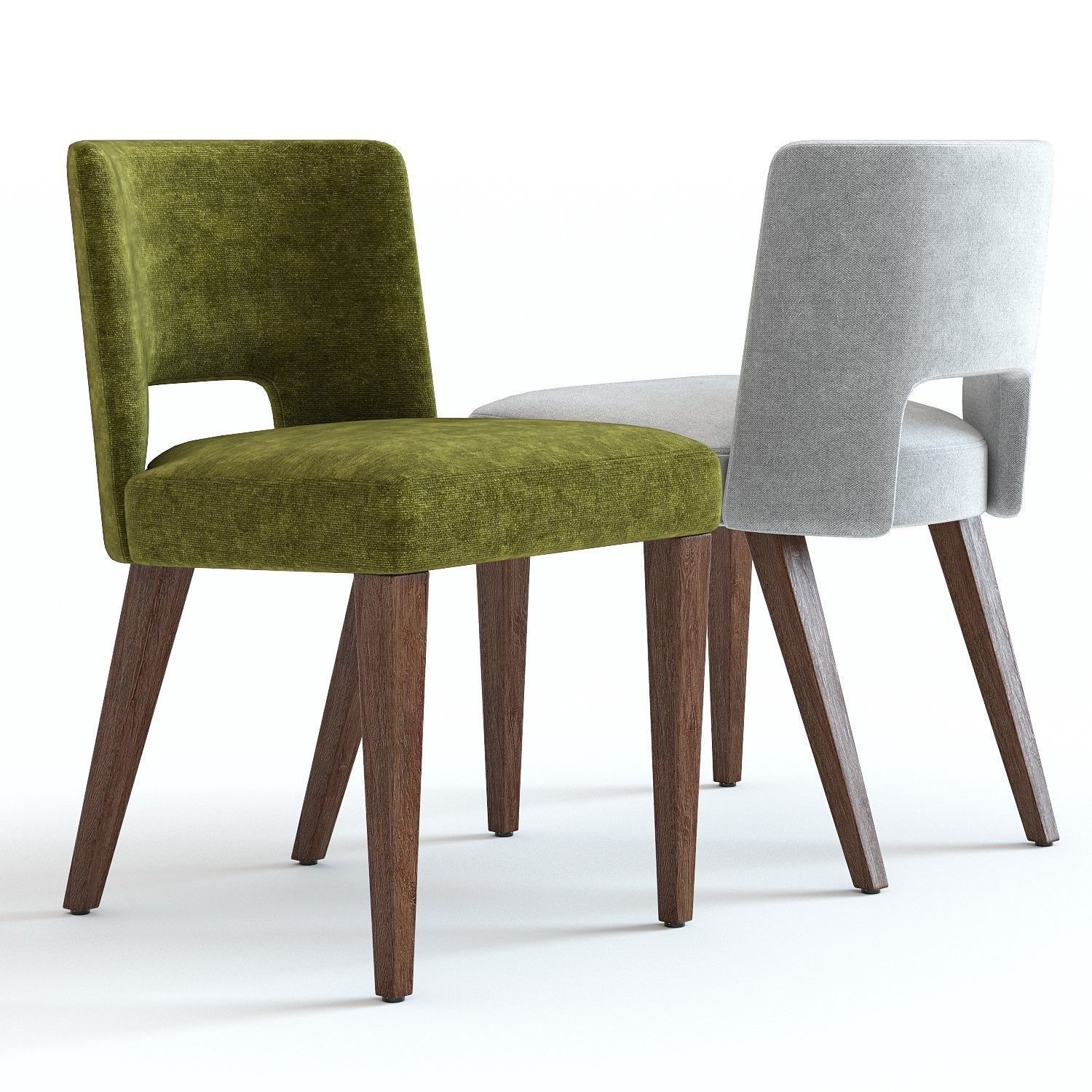 West Elm Ava Dining Chair 3d Model