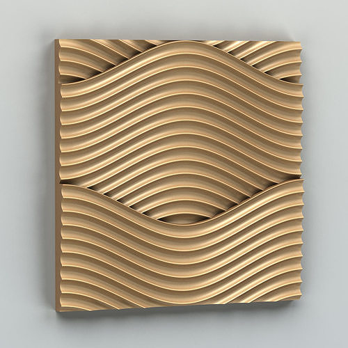 Wall panel 013 3D model