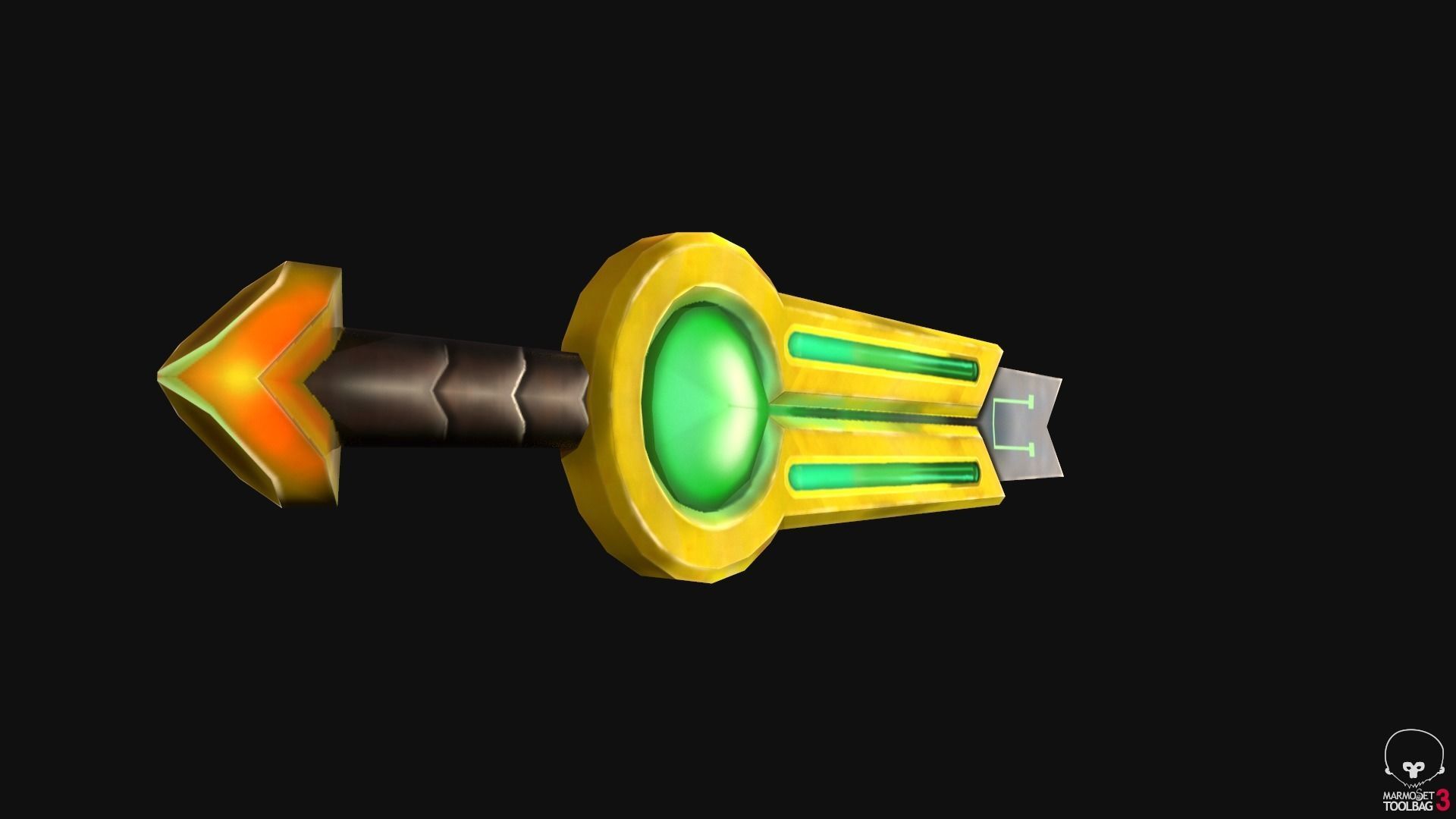 Stylized Sci-Fi Collection Low-poly 3D model_9