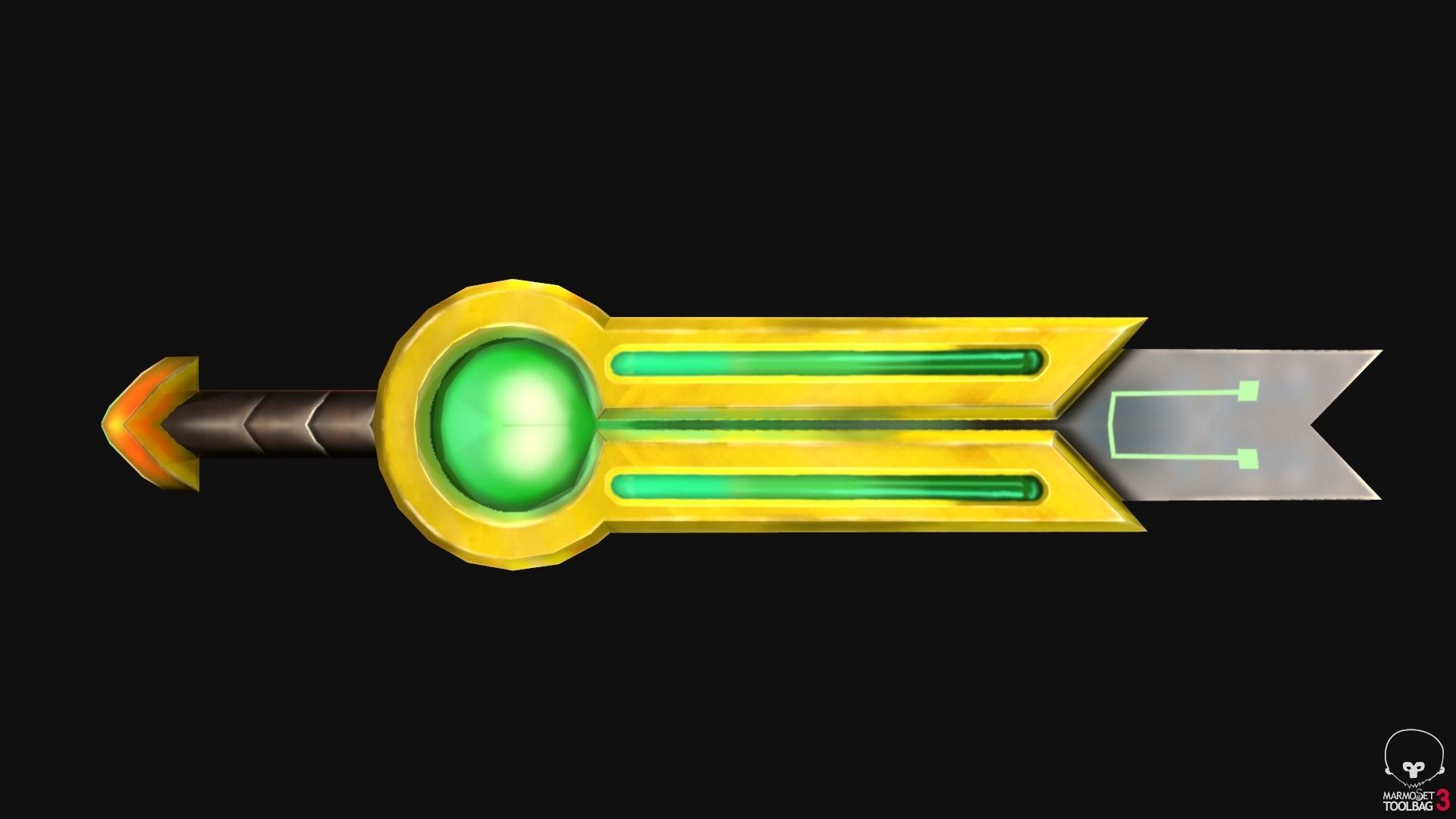 Stylized Sci-Fi Collection Low-poly 3D model_7