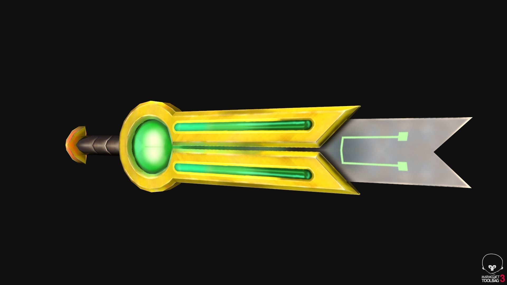 Stylized Sci-Fi Collection Low-poly 3D model_8