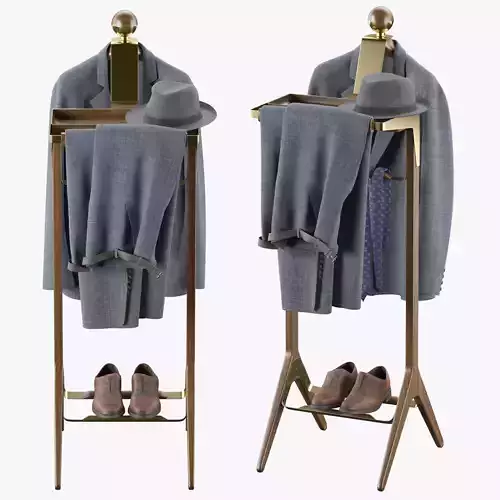 The Classical Valet Stand 3D model