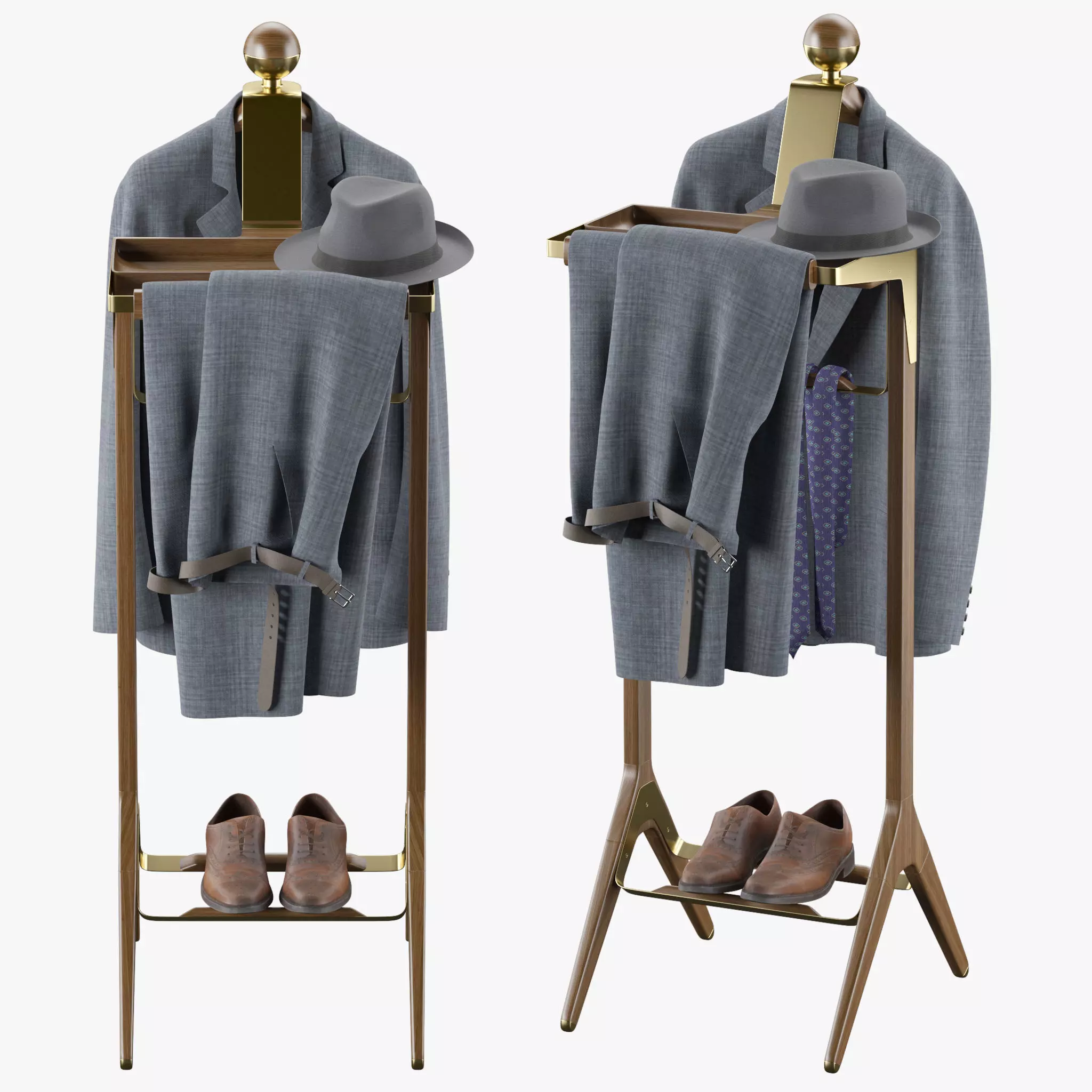 The Classical Valet Stand 3D model