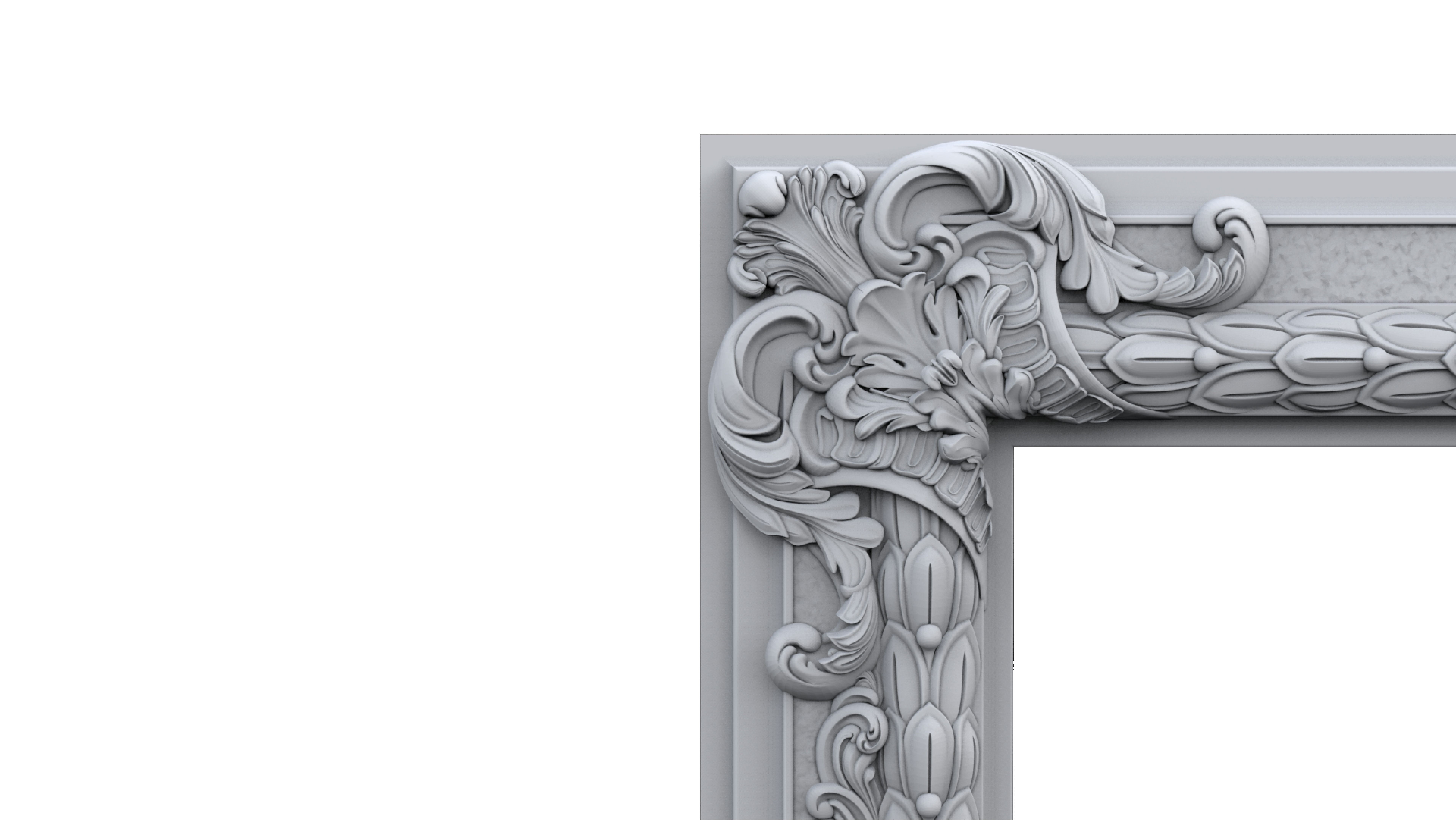 Frame 50 3D print model_2