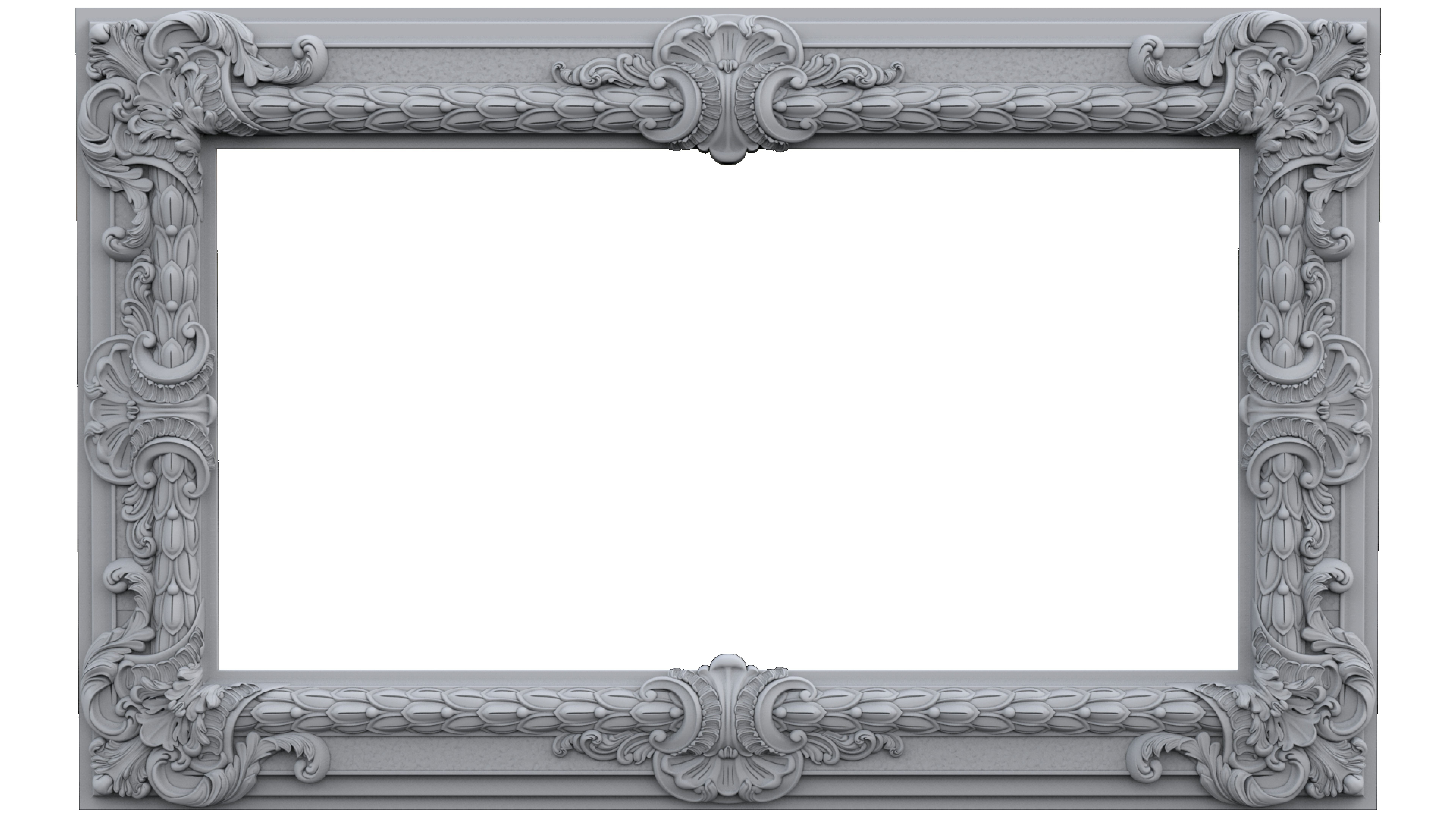 Frame 50 3D print model_3