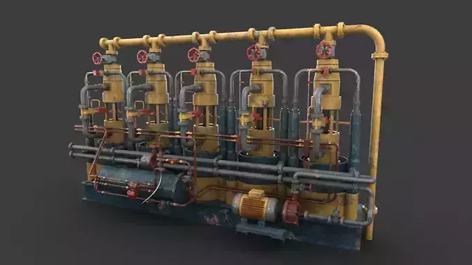 Machinery device 3D model