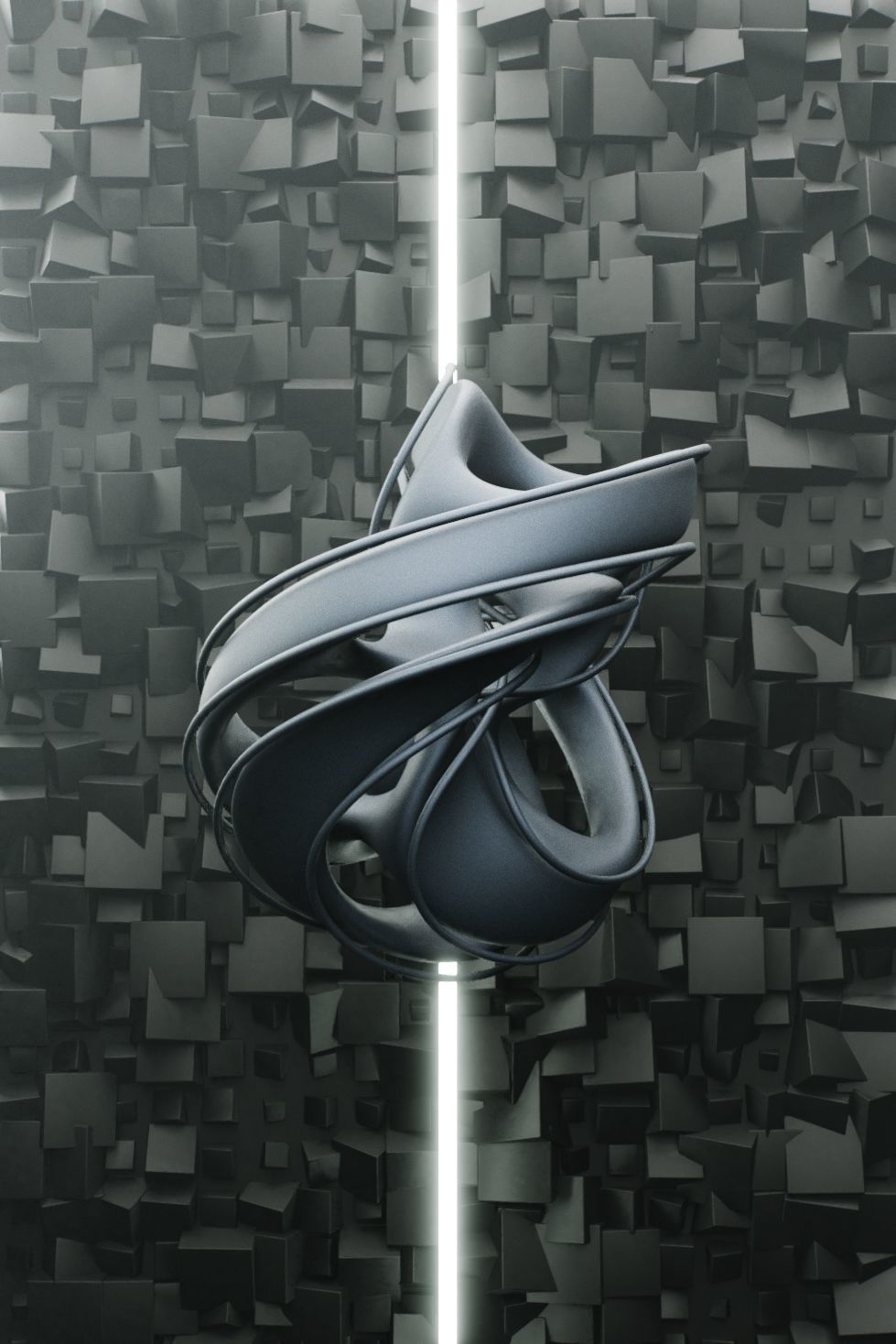 Abstract art kitbash set - create abstract art in minutes 3D model_4