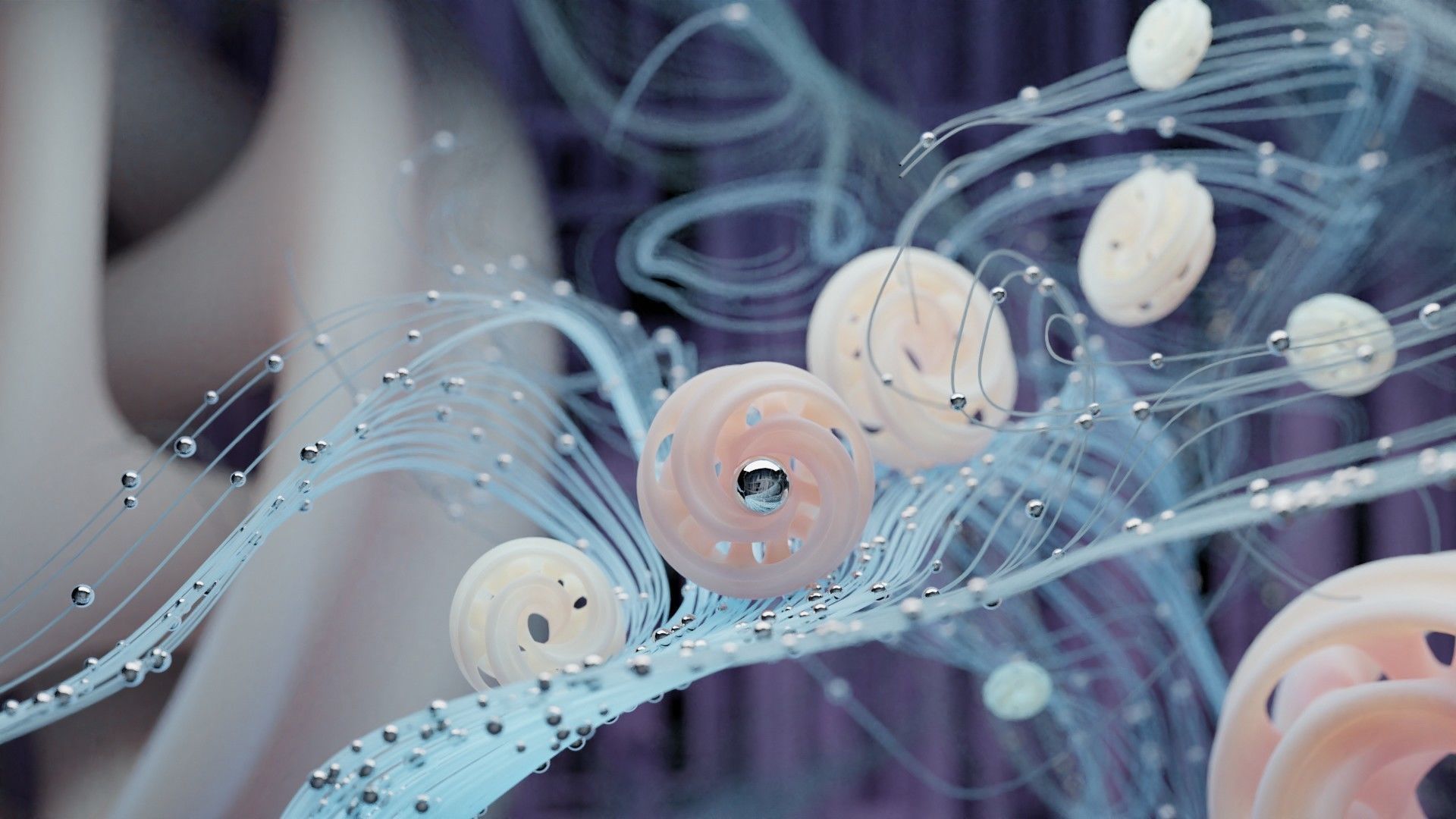 Abstract art kitbash set - create abstract art in minutes 3D model_1