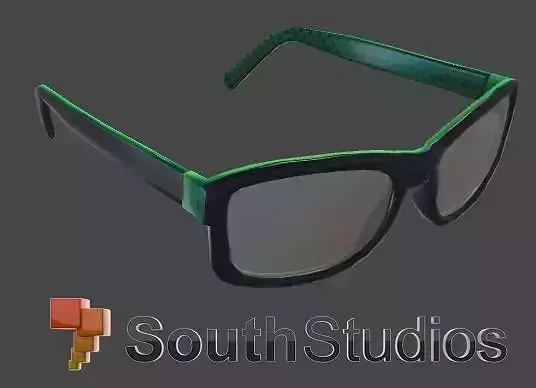 Green Dotted Glasses AR VR 