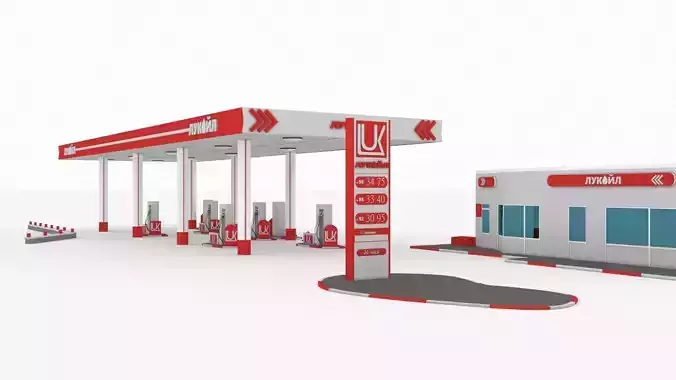 Gas Station lukoil 
