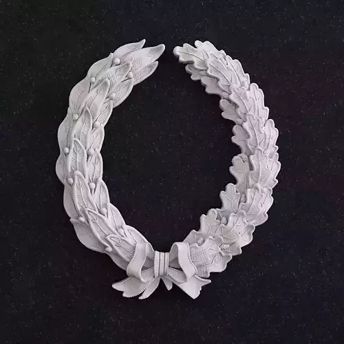 Wreath laurel 3D print model
