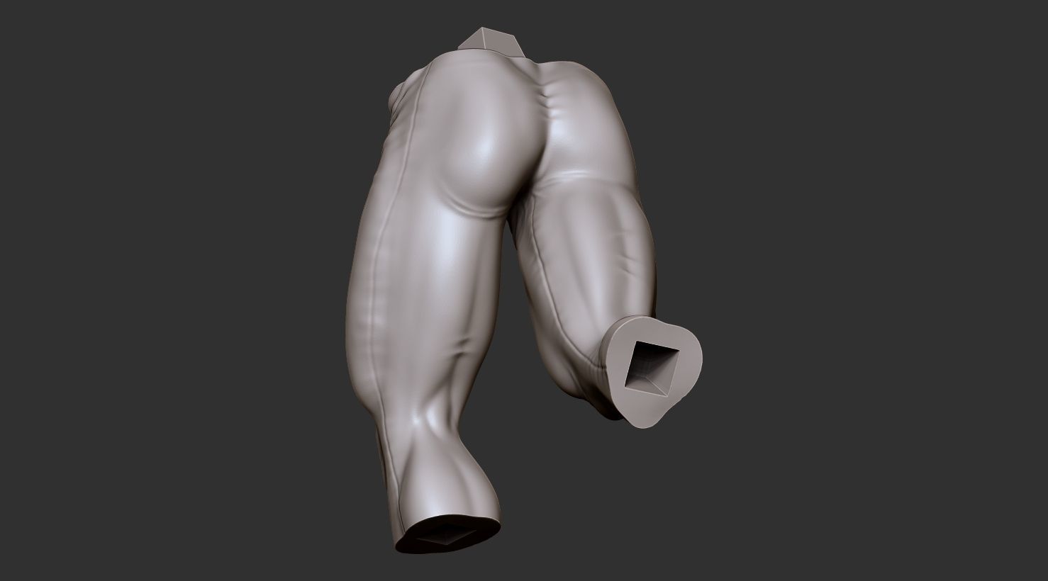 Saitama 3D Model statue of superhero 3D print model_11