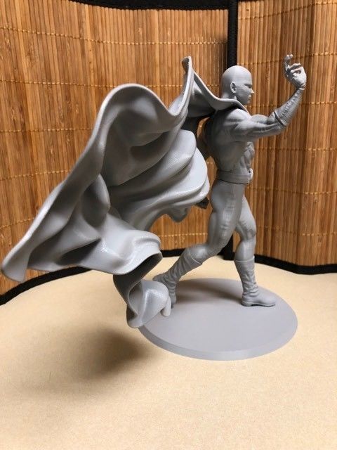 Saitama 3D Model statue of superhero 3D print model_23