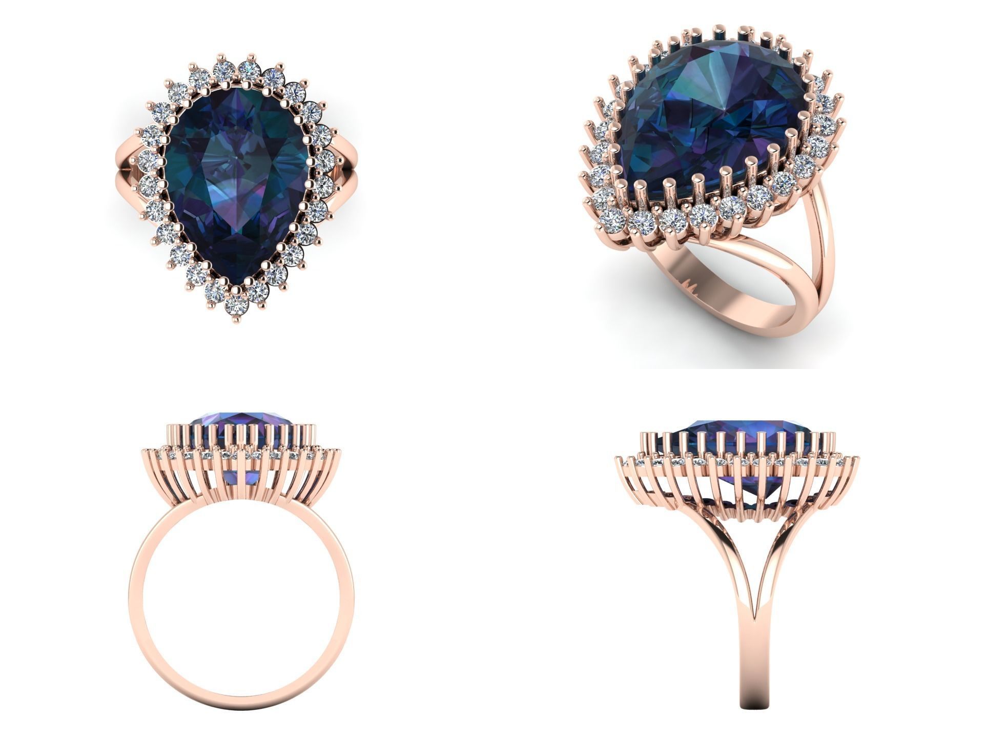 Ring dp 30 3D print model_5