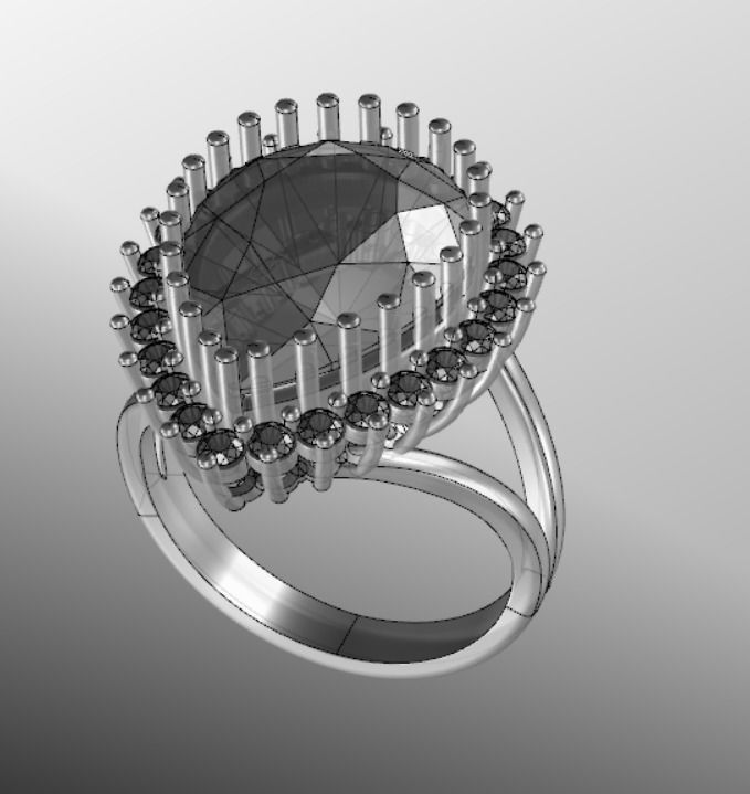 Ring dp 30 3D print model_14