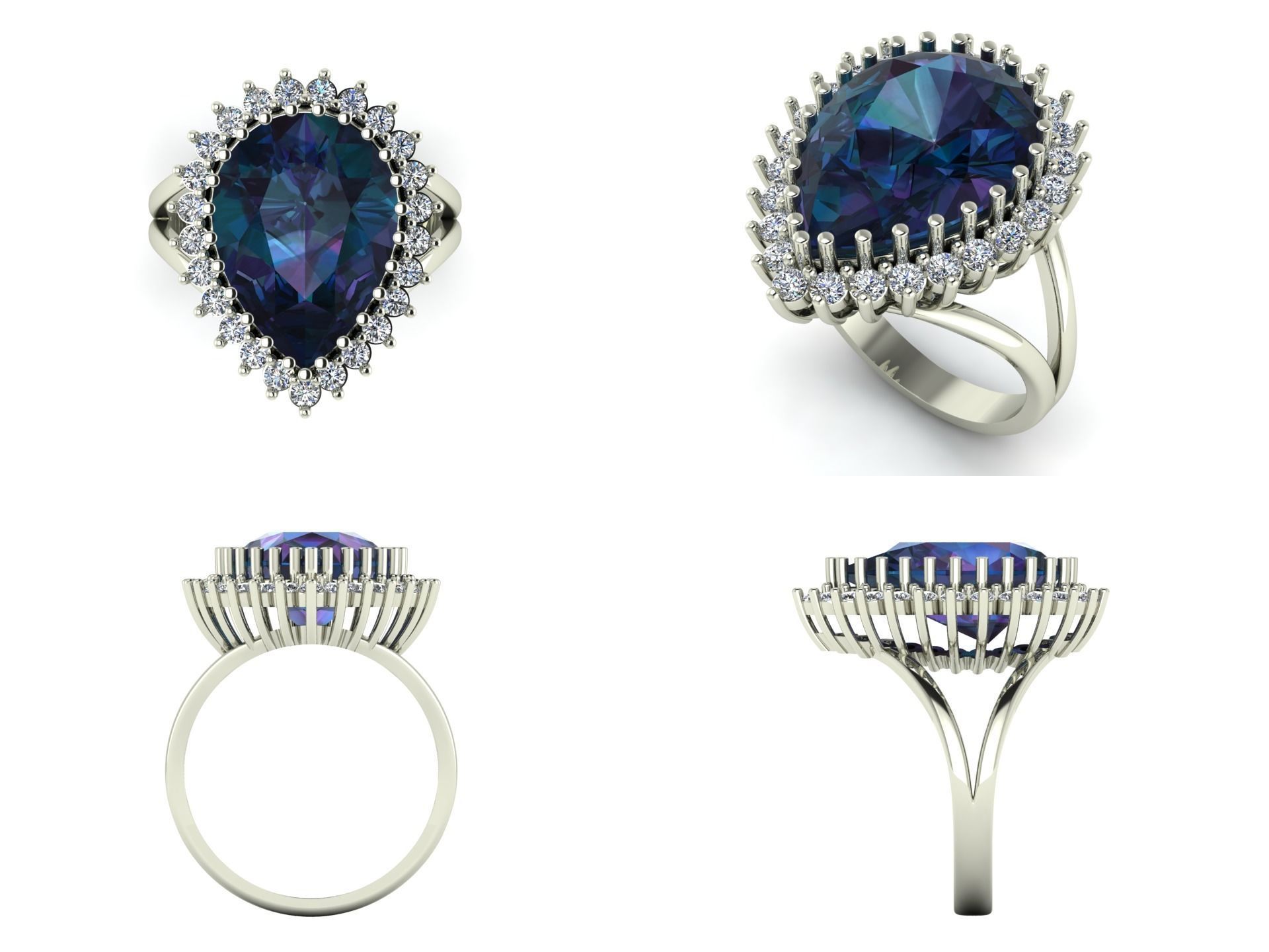 Ring dp 30 3D print model_4