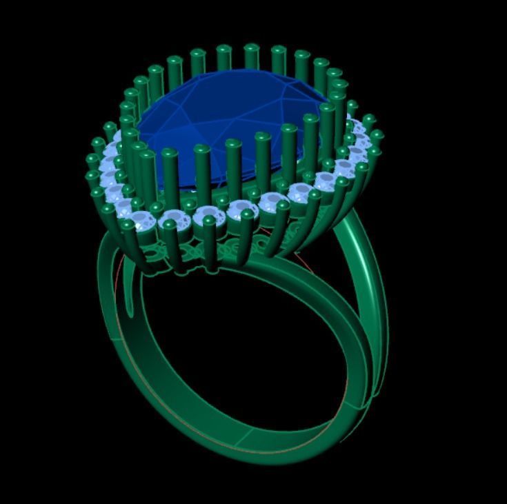 Ring dp 30 3D print model_7