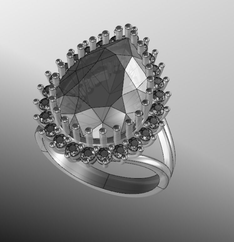 Ring dp 30 3D print model_19