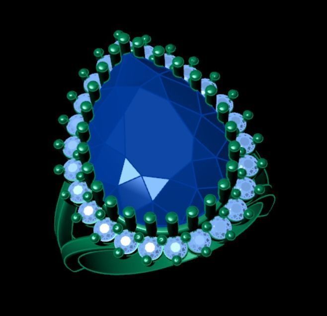 Ring dp 30 3D print model_12