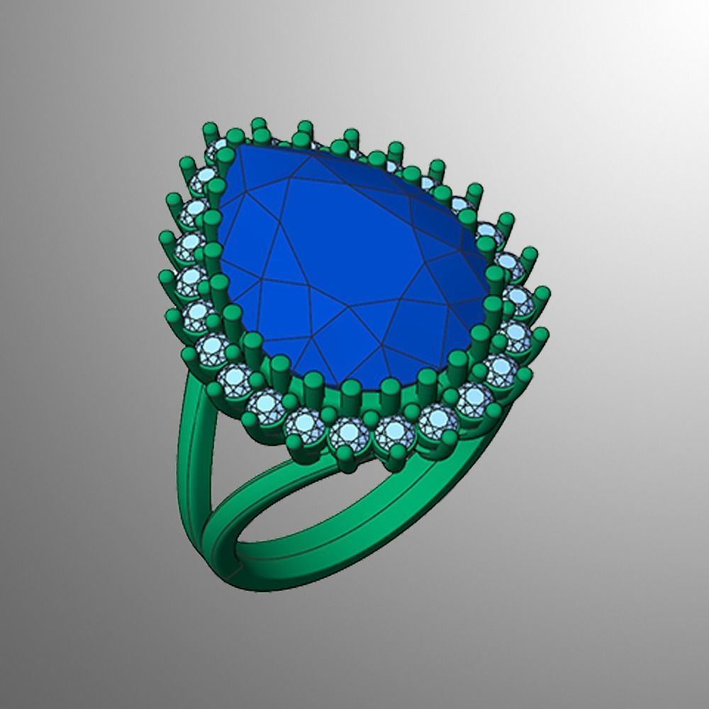 Ring dp 30 3D print model_2