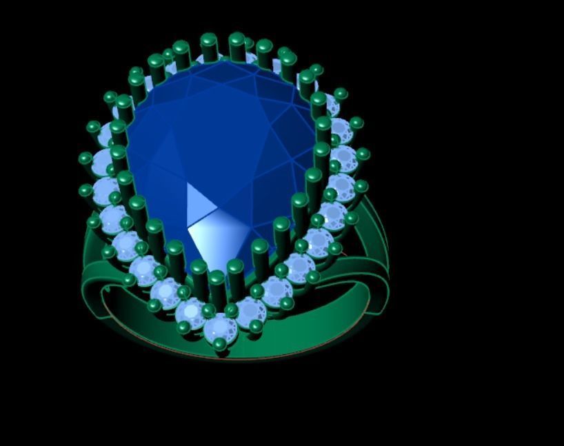 Ring dp 30 3D print model_11