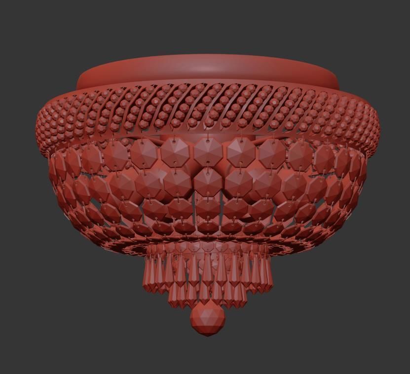 Chandelier Bari E 1 2 35 200 N 3D model_1