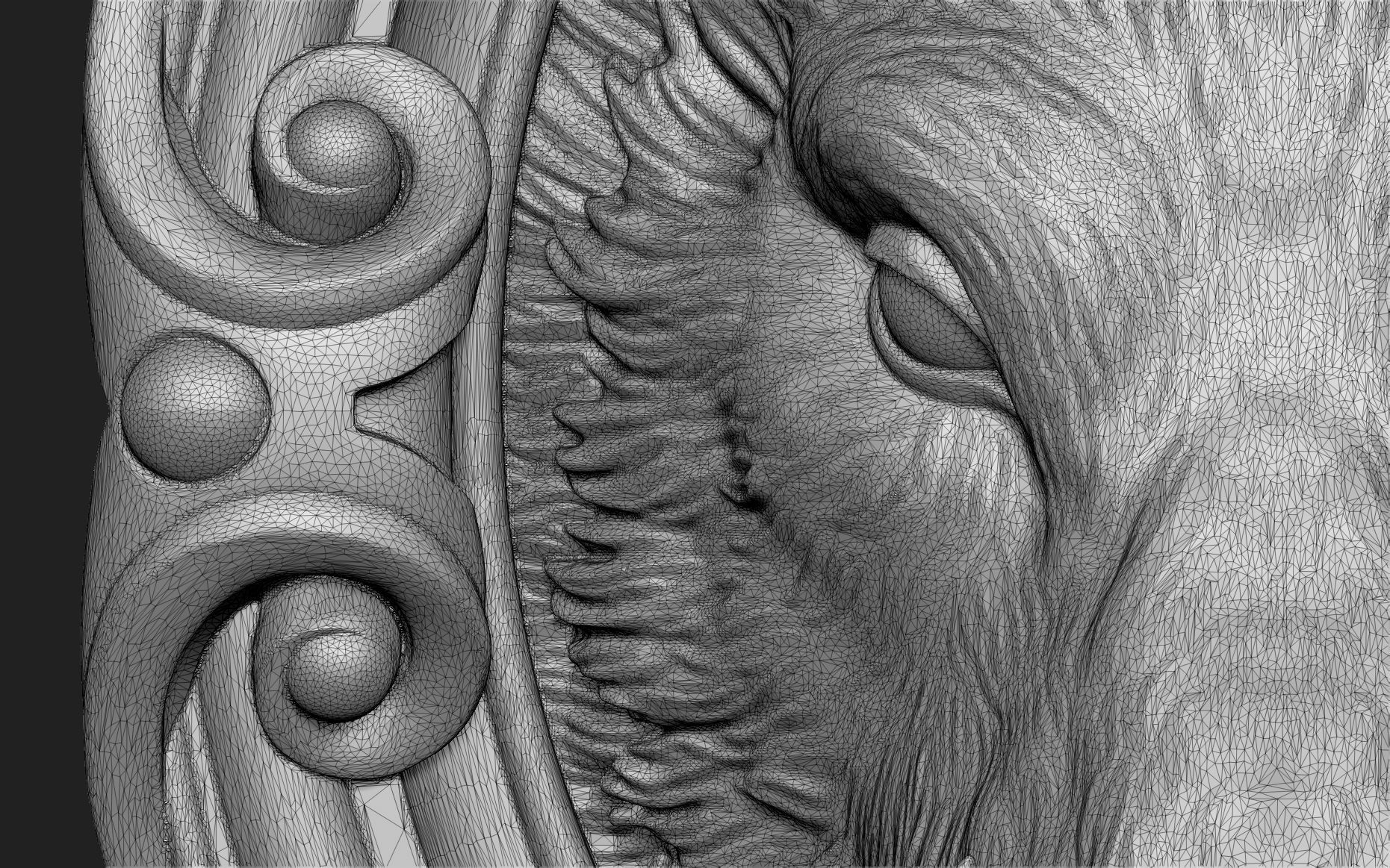 Boar Head Printable 3D print model_5