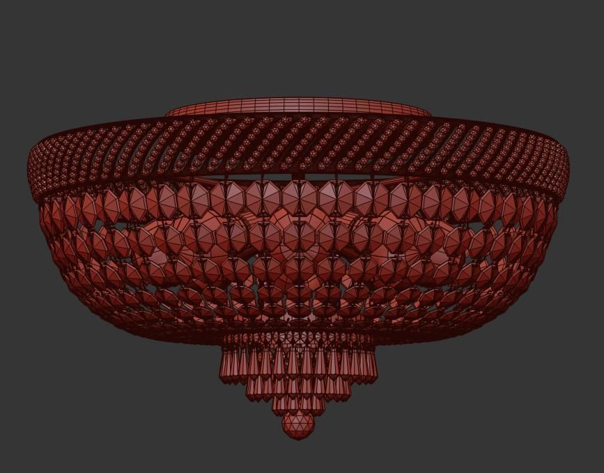 Chandelier Bari e 1 2 60 200 N  3D model_2