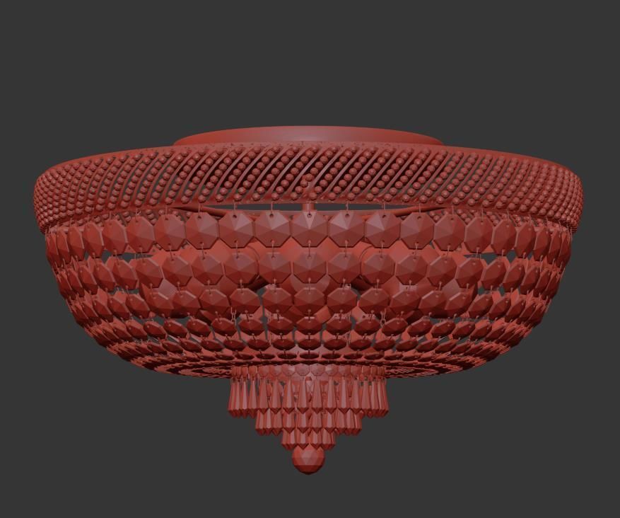 Chandelier Bari e 1 2 60 200 N  3D model_1