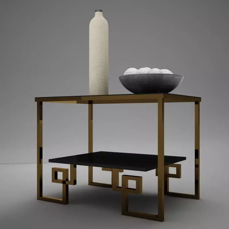 Living side Table 3D model_0