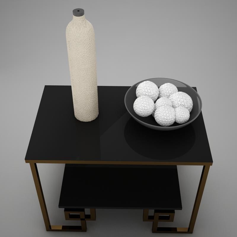 Living side Table 3D model_18