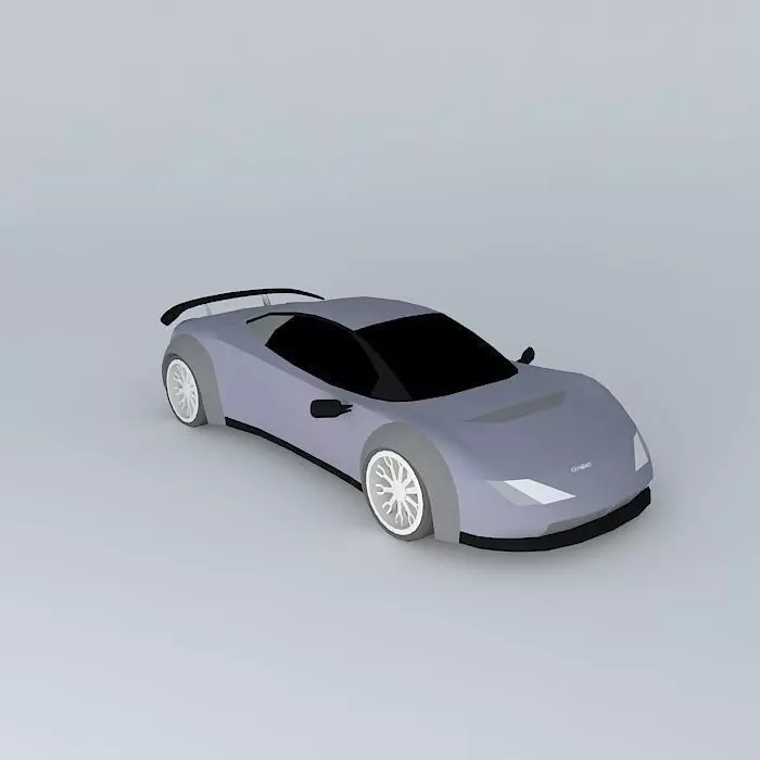 Combat Cyclone Supercharged V12 Free 3D model_0