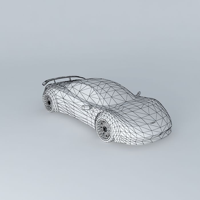 Combat Cyclone Supercharged V12 Free 3D model_3