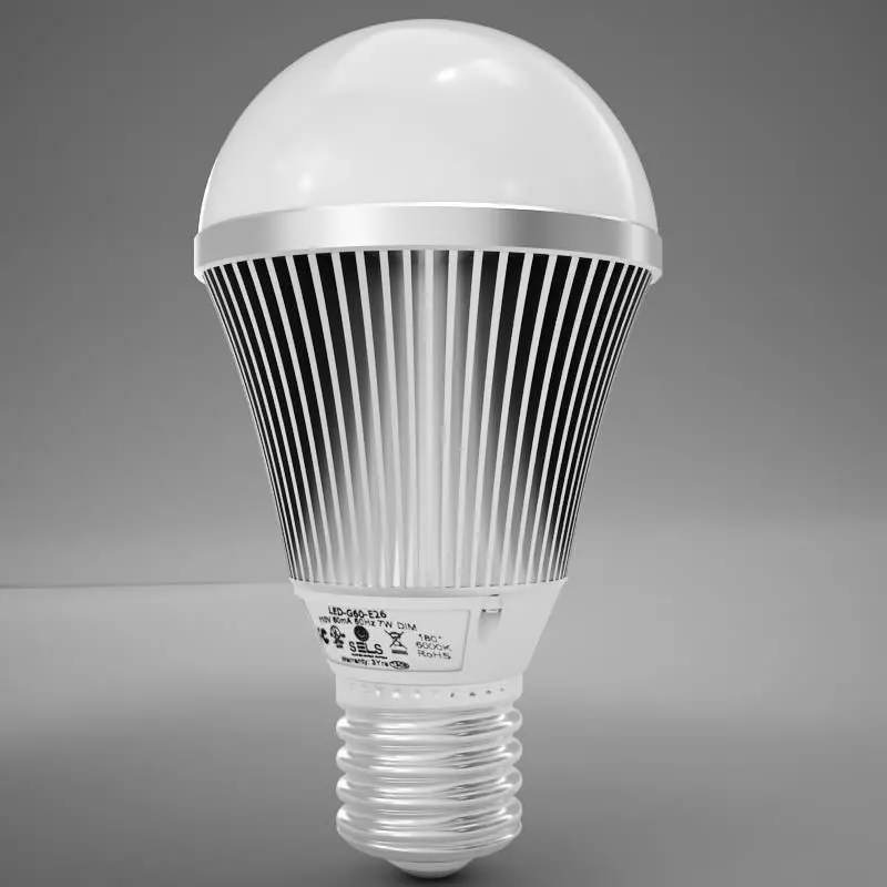 LED Light Bulb HD 3D model_0