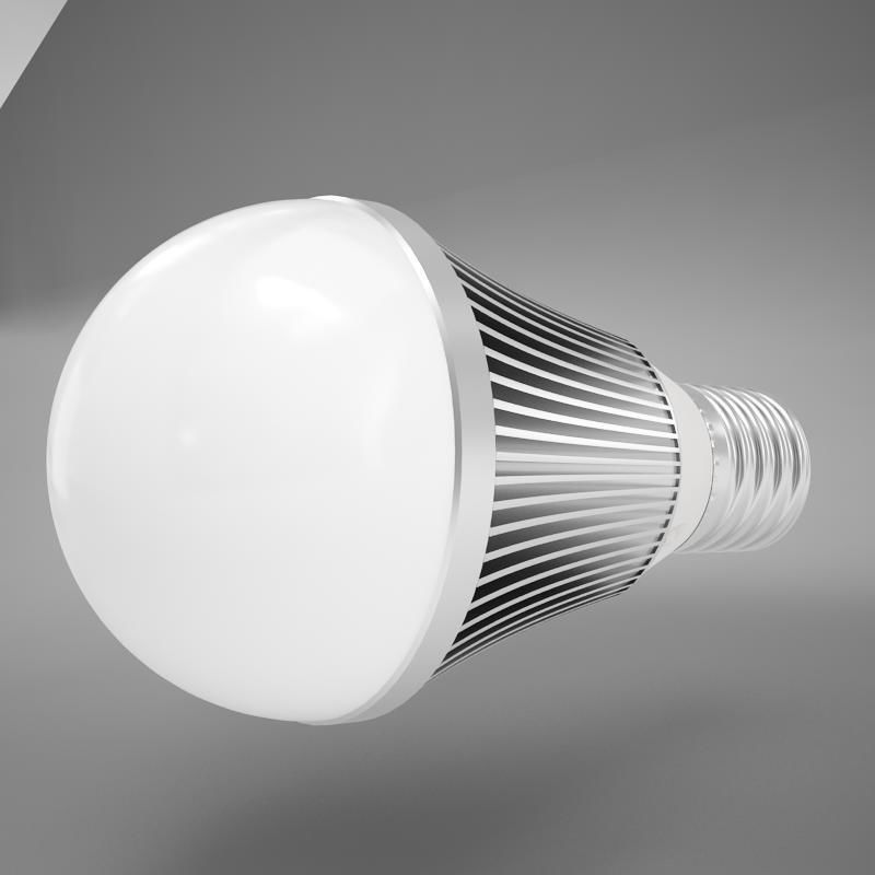 LED Light Bulb HD 3D model_18